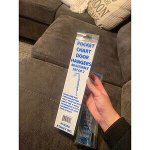 Pocket chart door hangers